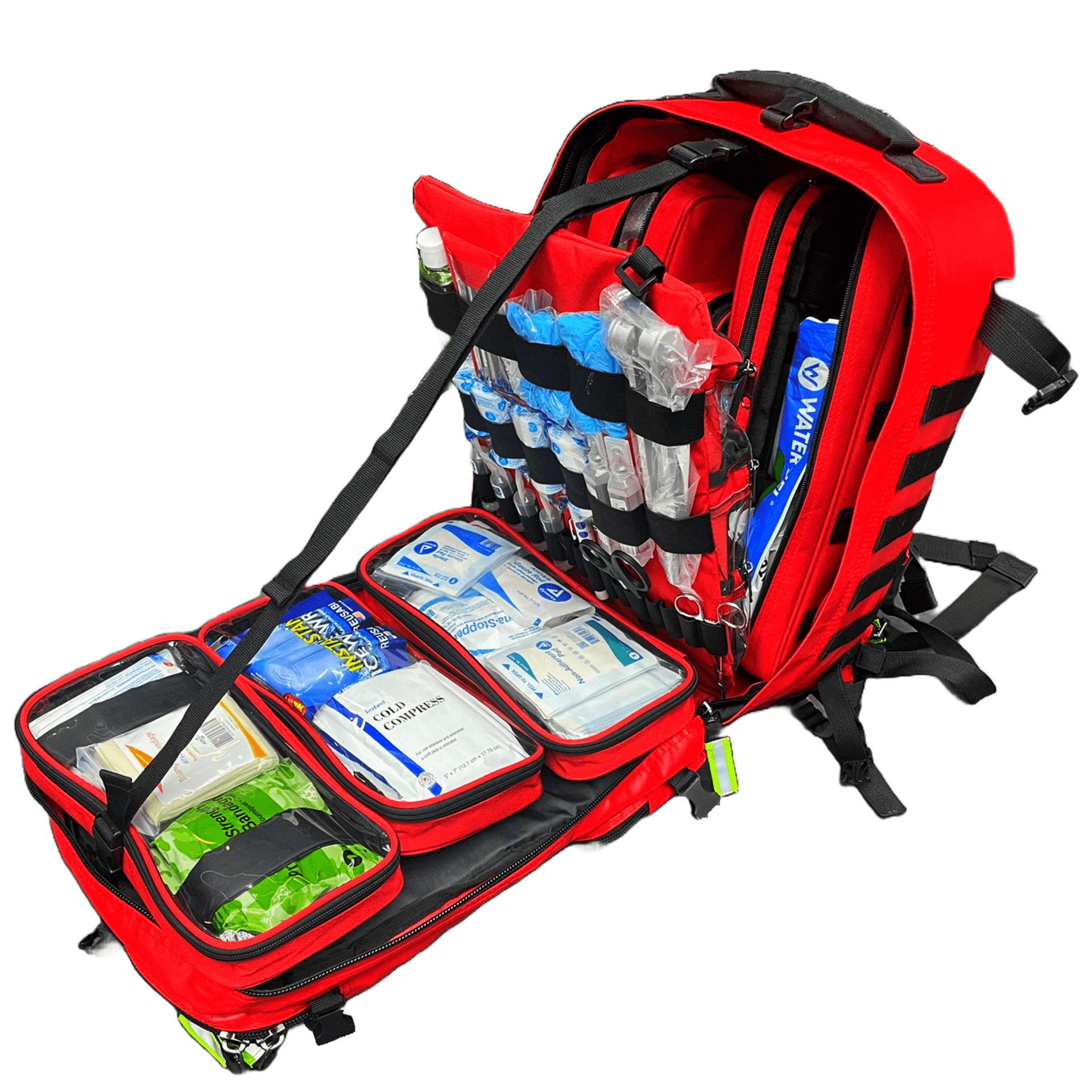 Kemp USA Tarpaulin Rescue and Tactical Trauma Deluxe Backpack